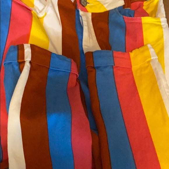 Motel Rocks Striped Jeans - Picture 3 of 4